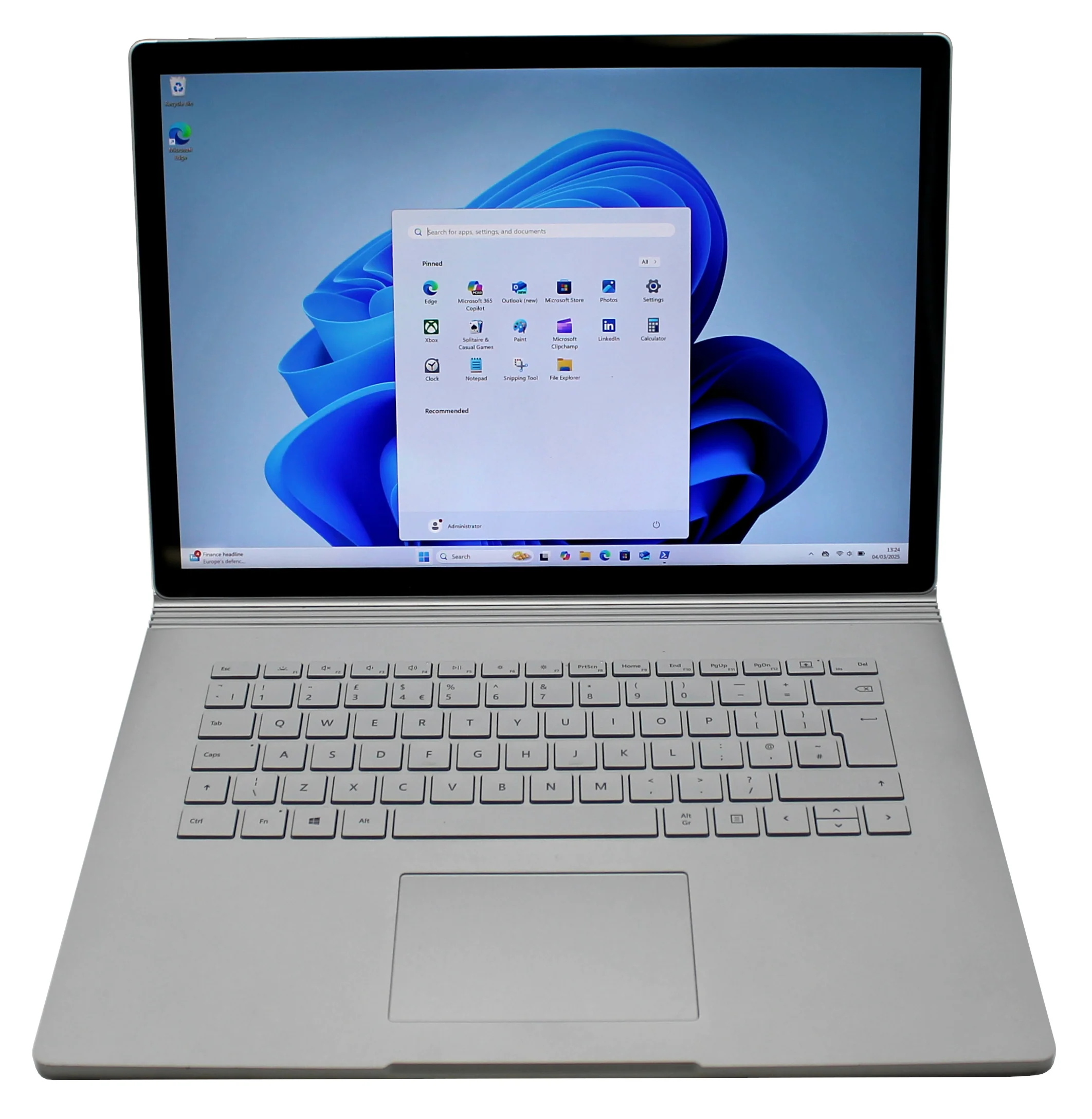 Microsoft Surface Book 3 Laptop, 15", i7 10th Gen, 16GB RAM, 256GB SSD - Image 2