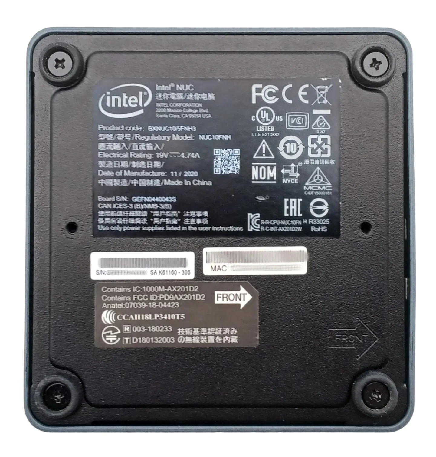 Intel 10th Gen NUC PC: i5 CPU, 8GB RAM, 256GB M.2 SSD, WiFi+BT, Windows 11 Home - Image 6