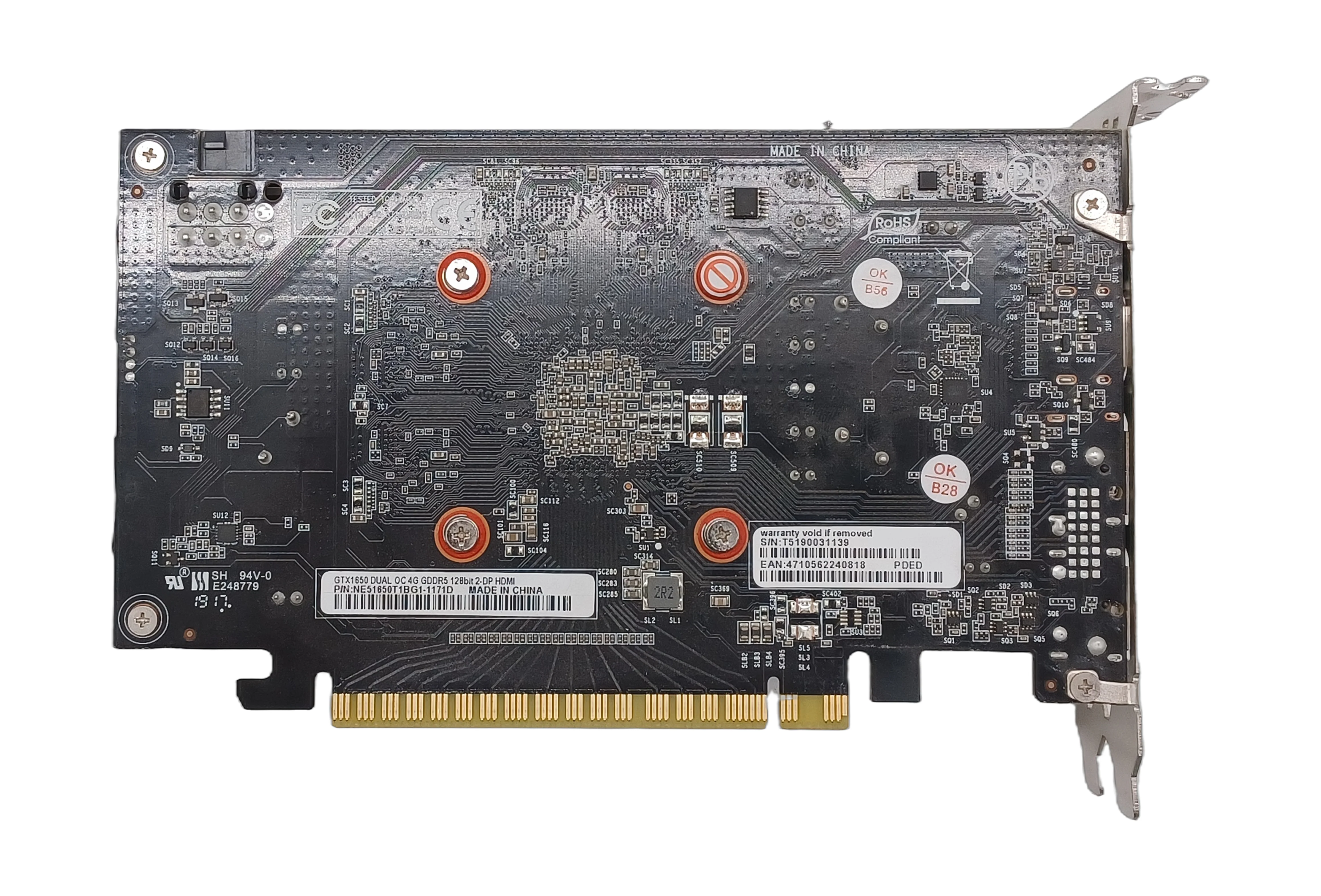 Palit Nvidia GTX 1650 Dual OC 4GB Graphics Card 2xDP 1xHDMI mITX - Image 5