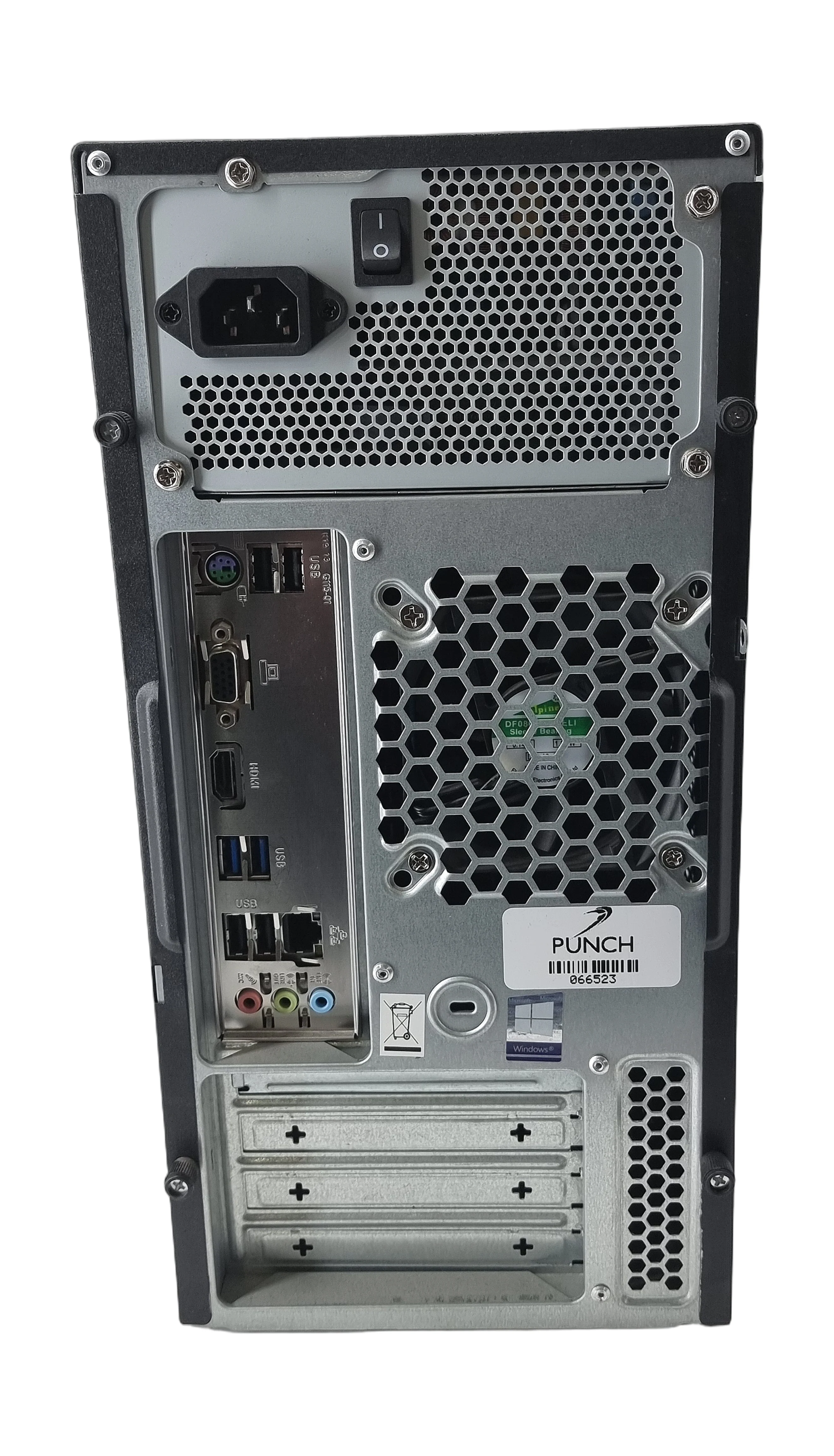 Punch Technologies Tower PC, Core i3 8th Gen, 8GB RAM, 256GB SSD, Windows 11 - Image 4