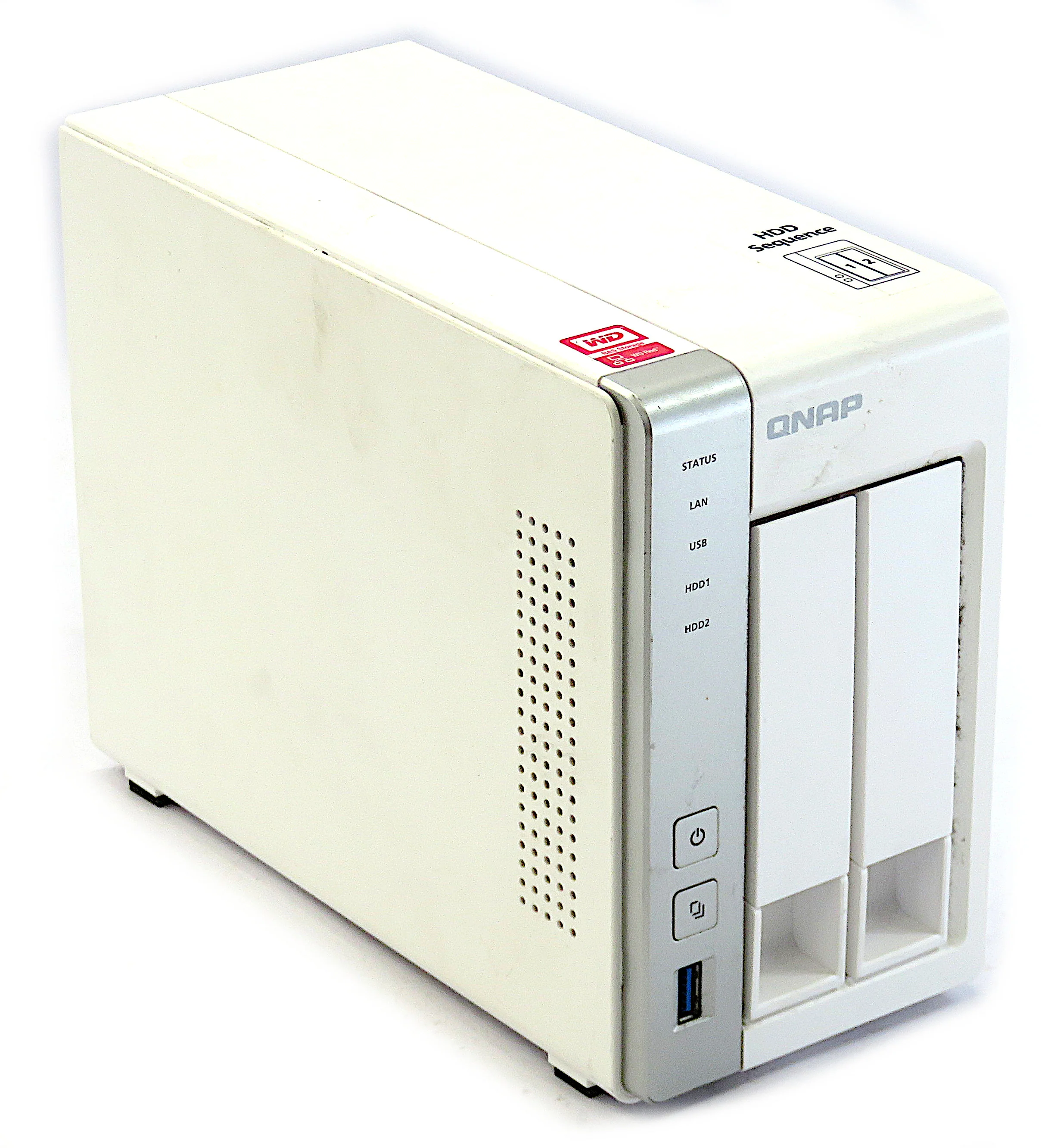 QNAP TS-231 2-Bay Desktop NAS: 2x 3TB Hard Drives, Updated Firmware - Image 2