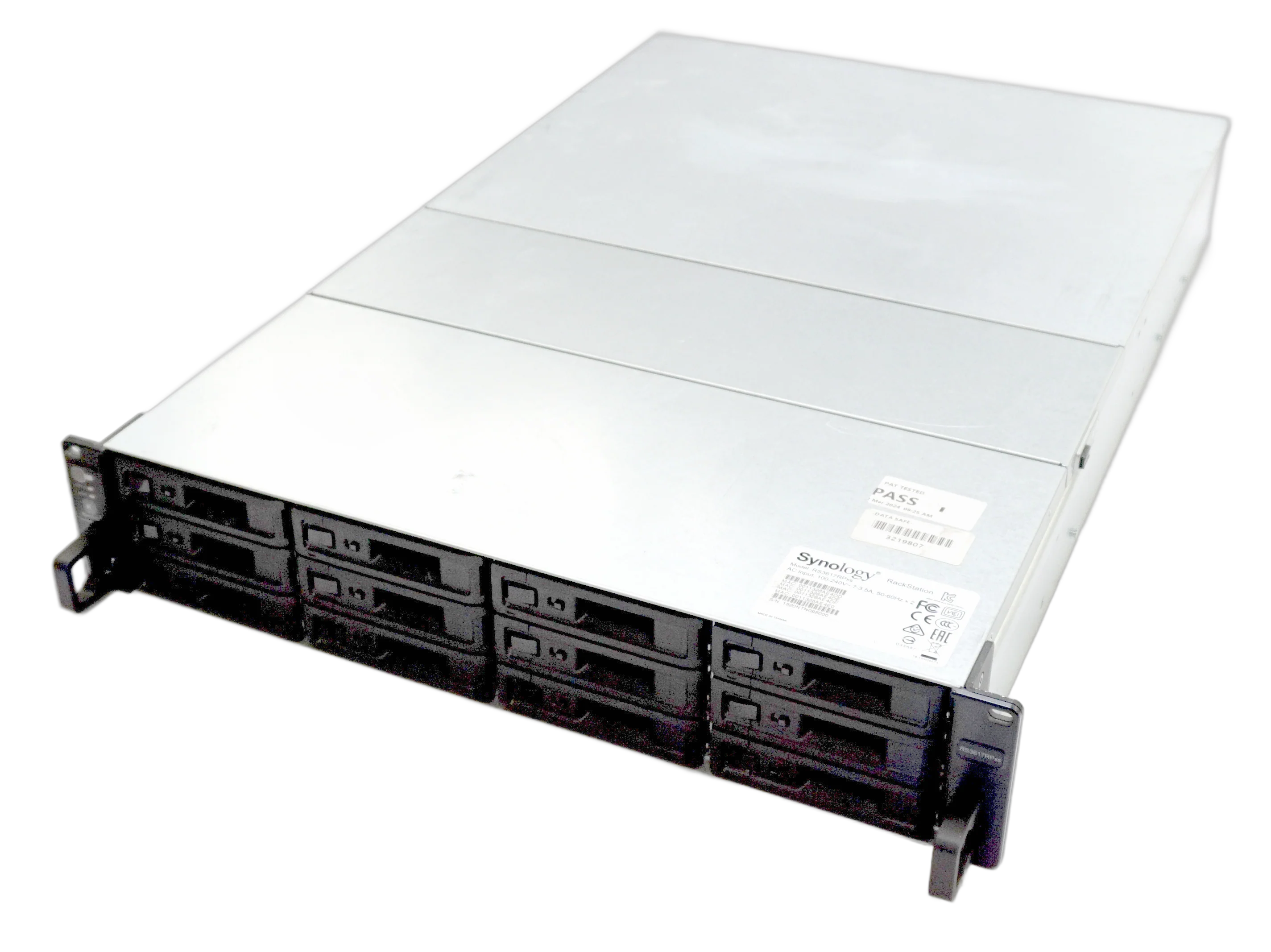 Synology RS3617RPxs 12-Bay Rackmount NAS: 64GB RAM, 4x10GbE (RJ45), Diskless - Image 3