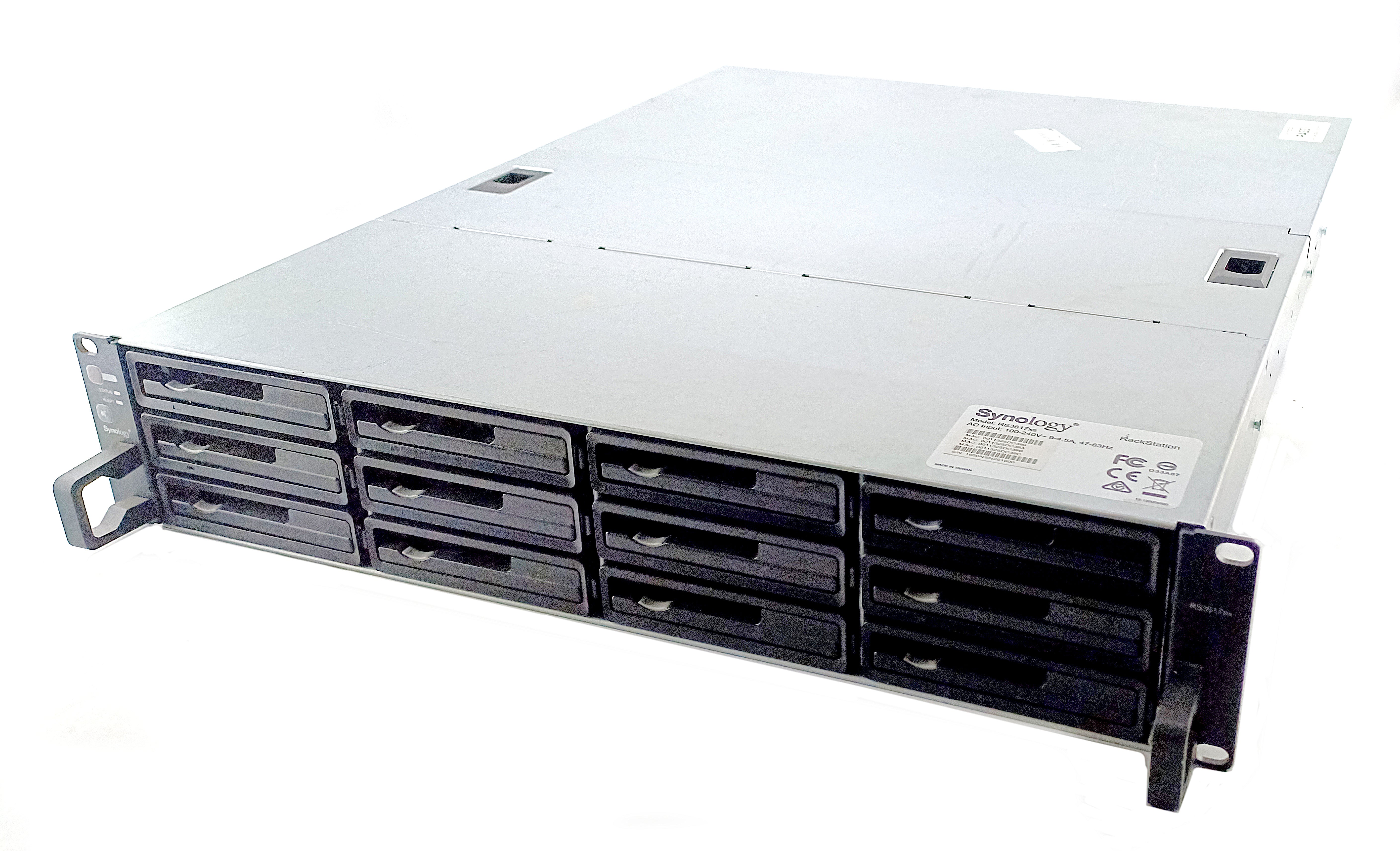 Synology RS3617xs 12-Bay Rackmount NAS: 16GB RAM, Dual-10GbE NIC, Diskless - Image 2