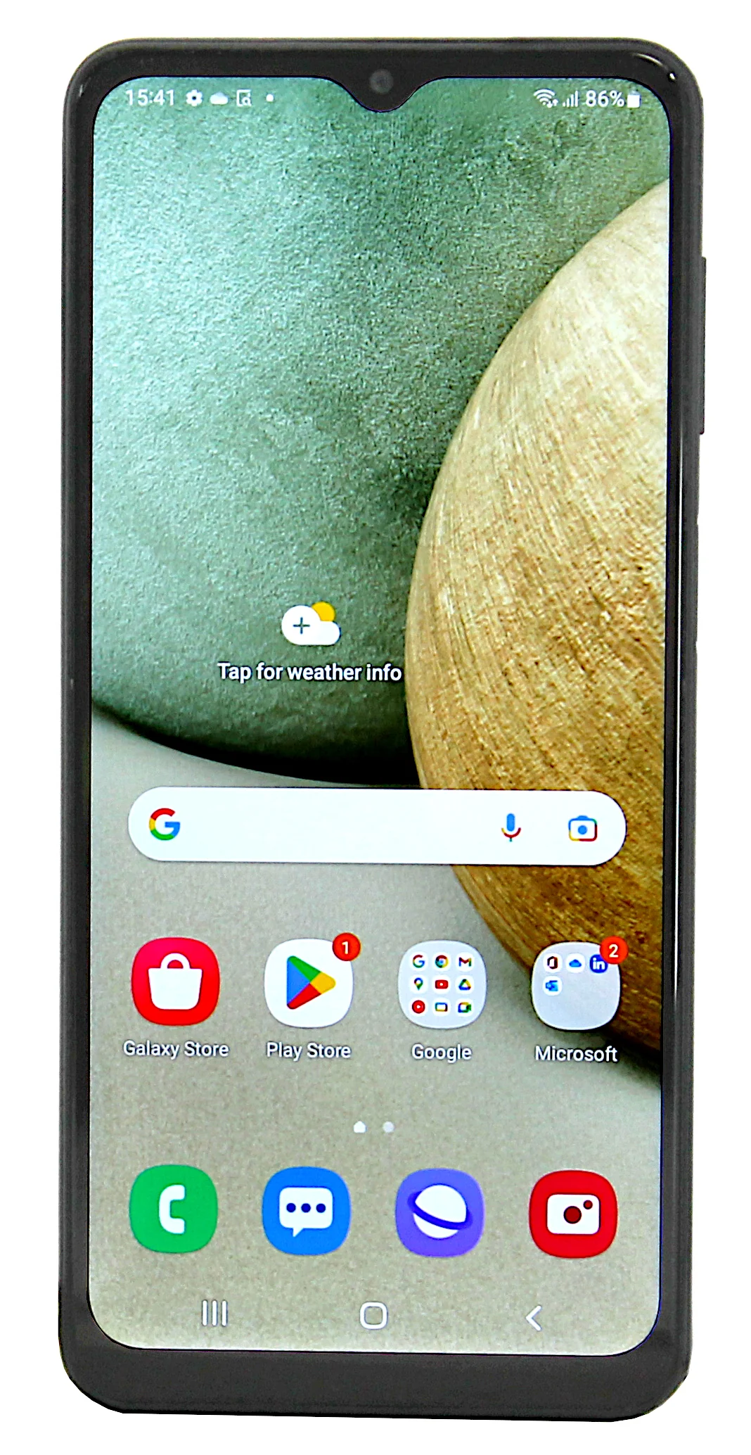 Samsung Galaxy A12 Smartphone, 64GB, Vodafone, Black, SM-A125F