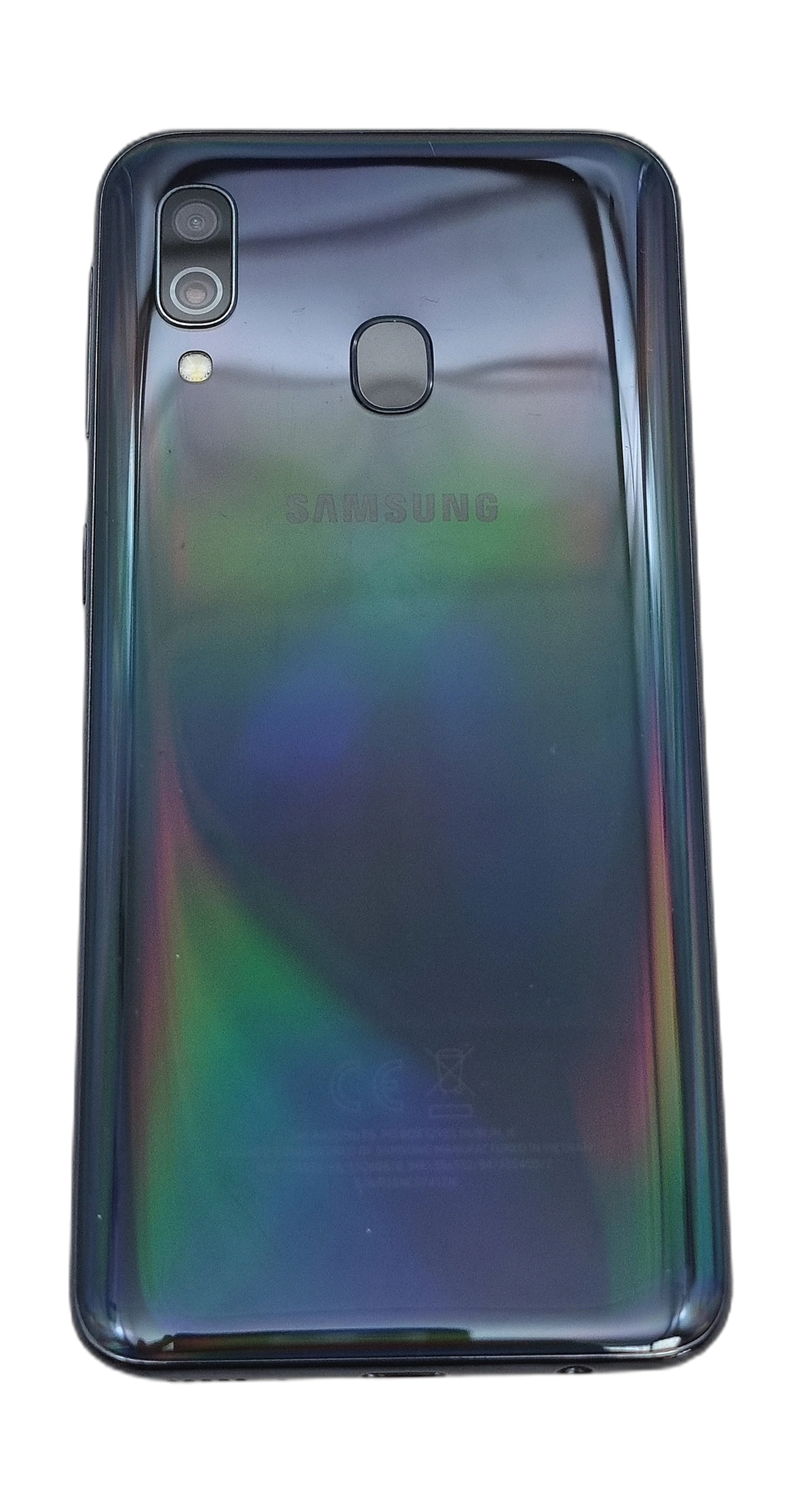 Samsung Galaxy A40 Smartphone, 64GB, Network Unlocked, Black, SM-A405FN - Image 2