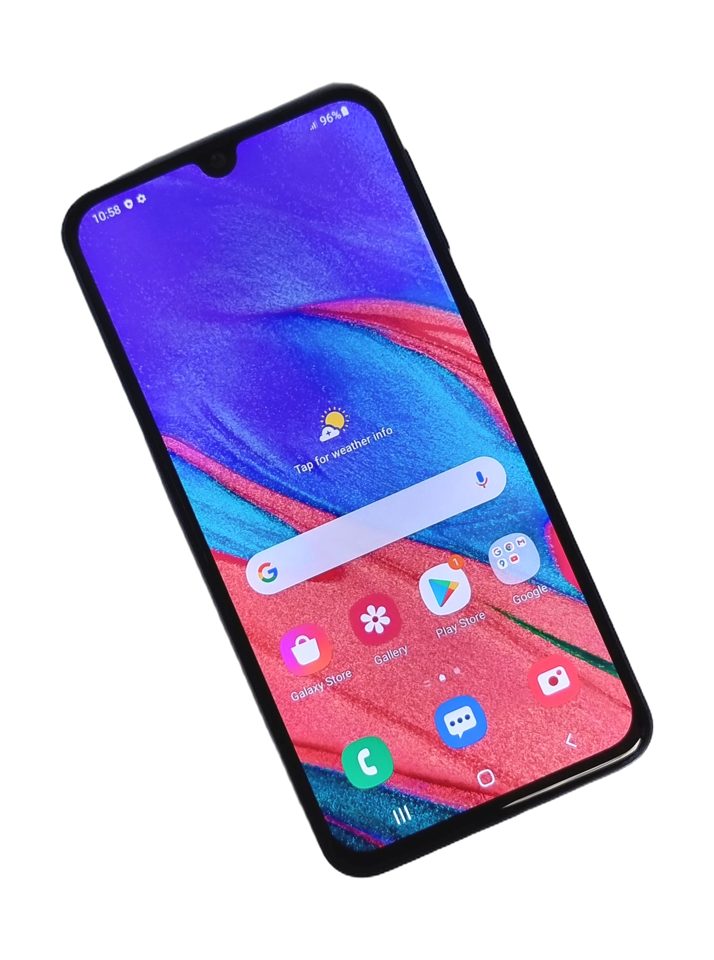 Samsung Galaxy A40 Smartphone, 64GB, Network Unlocked, Blue, SM-A405FN - Image 3