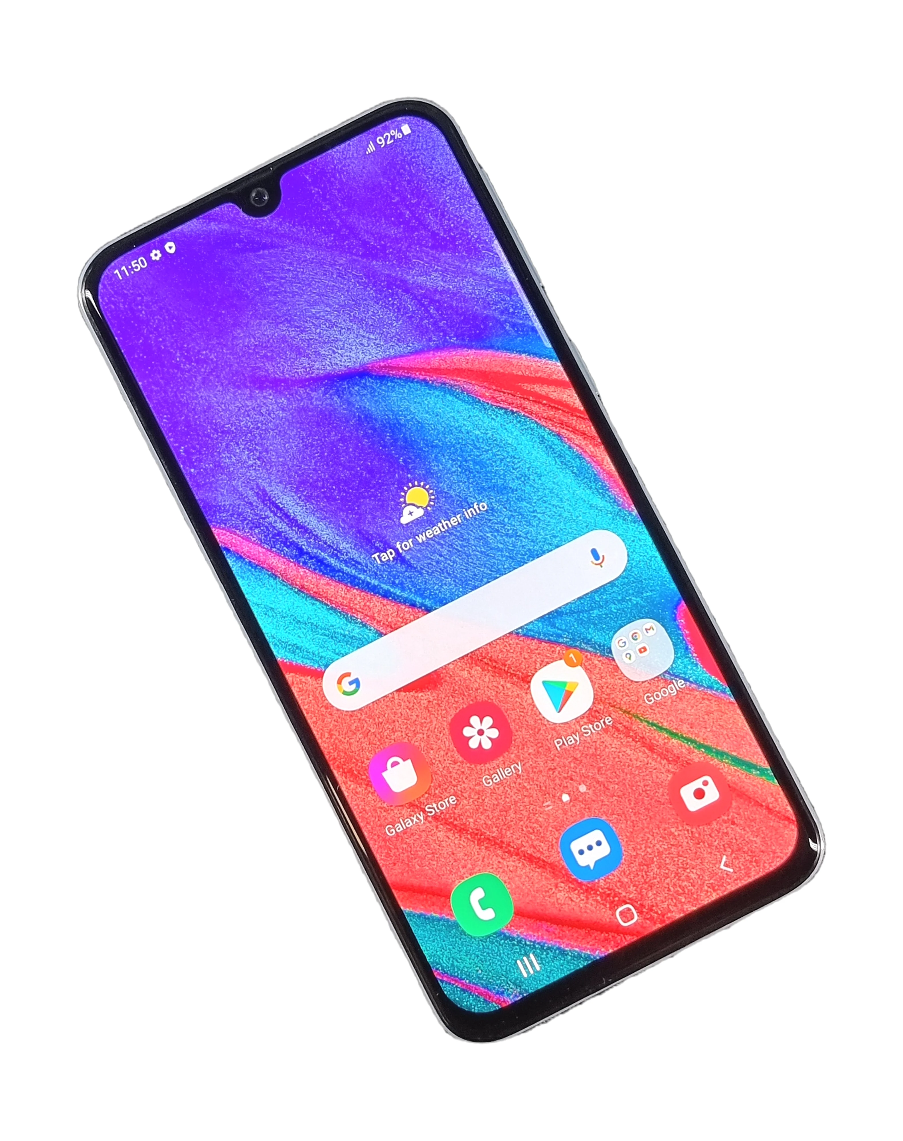 Samsung Galaxy A40 Smartphone, 64GB, Network Unlocked, White, SM-A405FN - Image 3