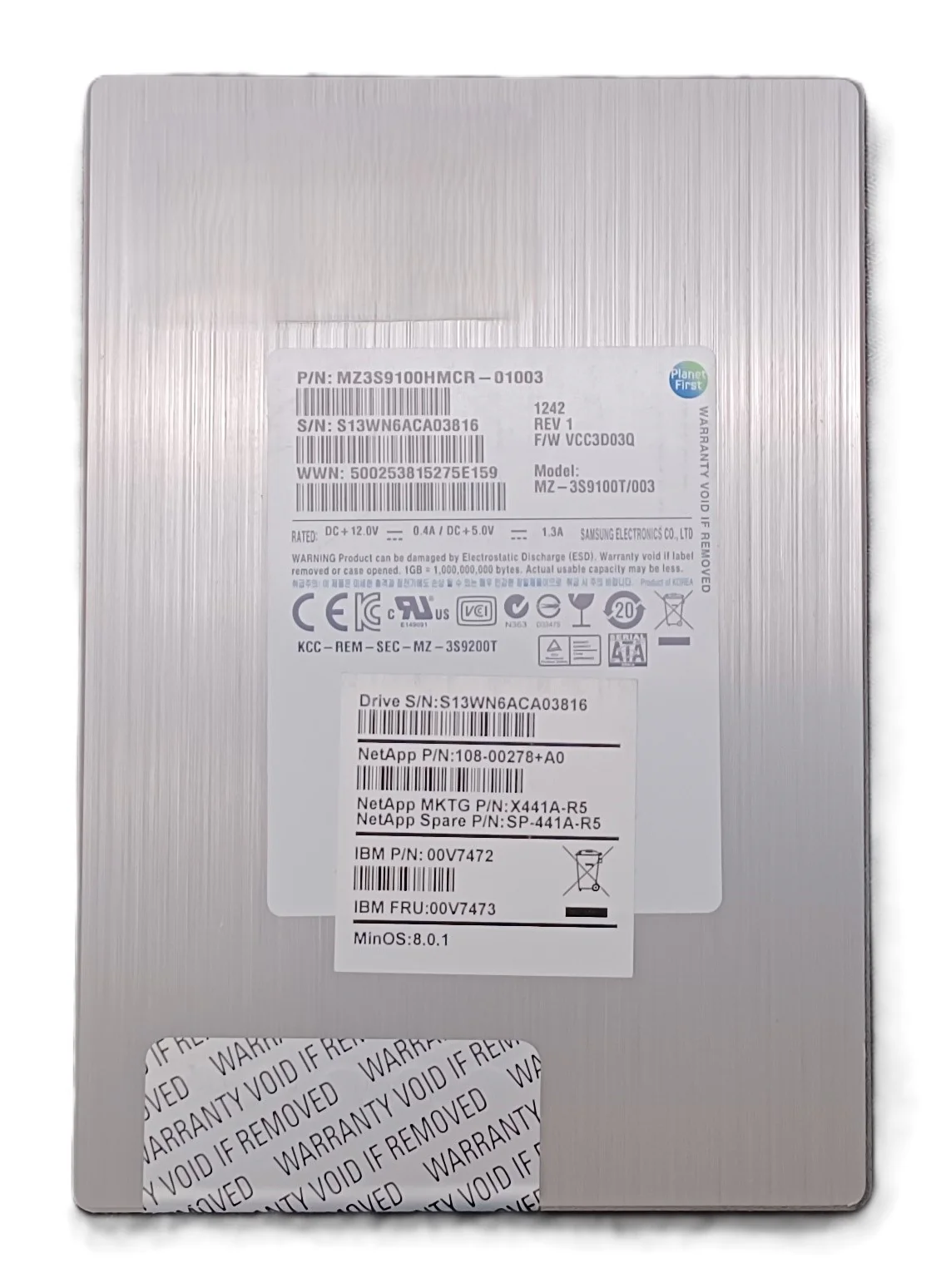 Samsung MZ-3S9100T/003 100GB 3.5" SATA SLC SSD: Set of 6 - Image 3