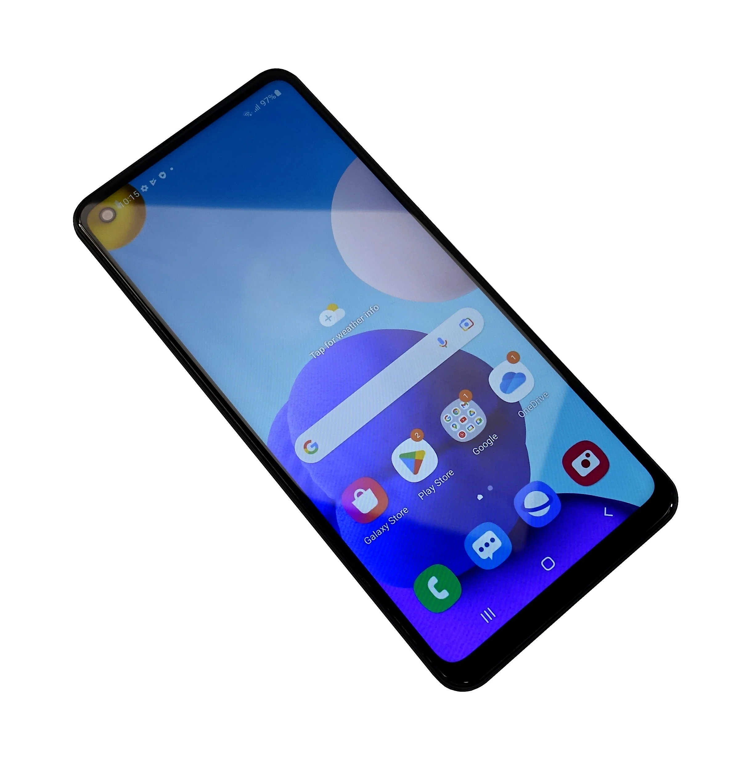 Samsung Galaxy A21s Smartphone, 32GB, Vodafone, Black, SM-A217F - Image 3