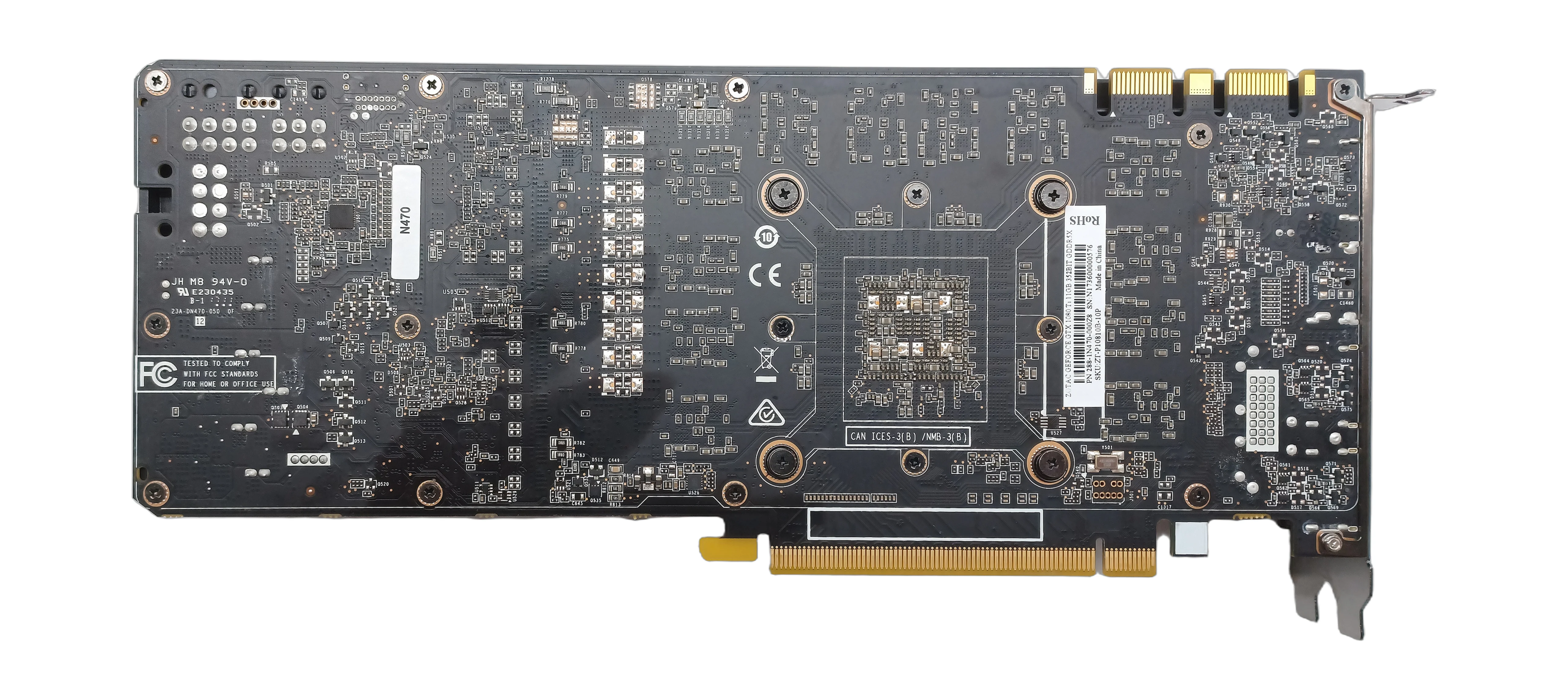 Zotac Nvidia GeForce GTX 1080 Ti 11GB GDDR5X PCIe Graphics Card 3xDP/HDMI - Image 5